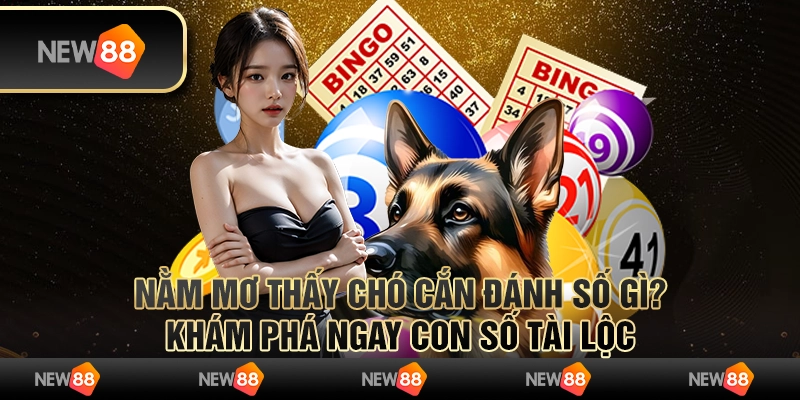 Nằm mơ thấy chó cắn đánh số gì? Khám phá ngay con số tài lộc