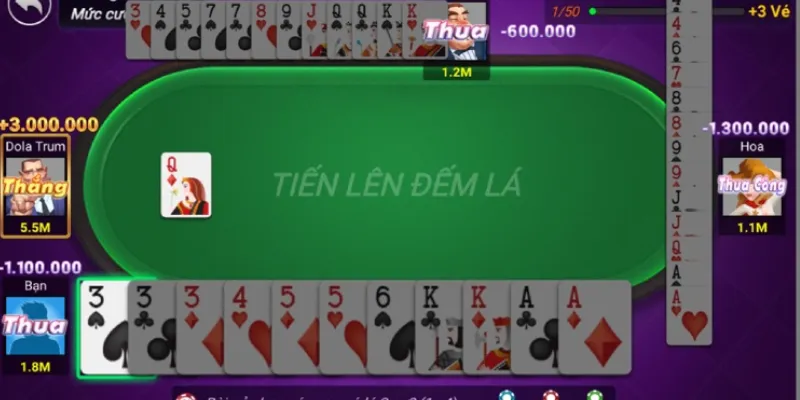 Tổng quan về trò chơi bài Tiến Lên Đếm Lá