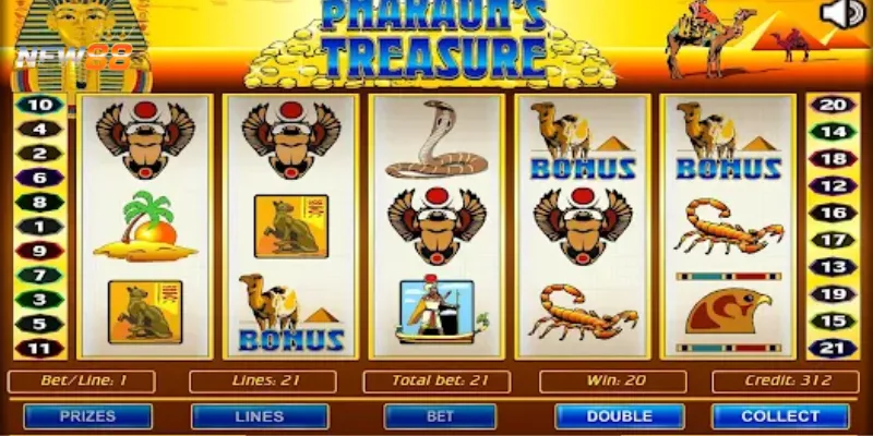 Bí quyết chơi Nổ Hũ Kho Báu Pharaoh để dễ trúng thưởng