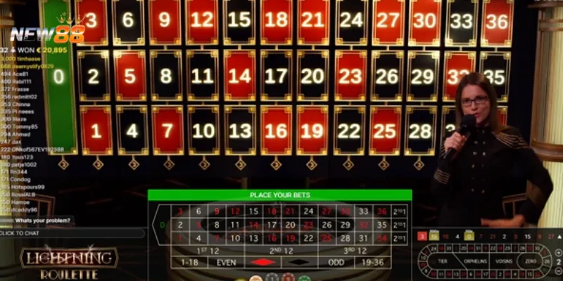 Bật mí mẹo chơi Lightning Roulette thắng đều