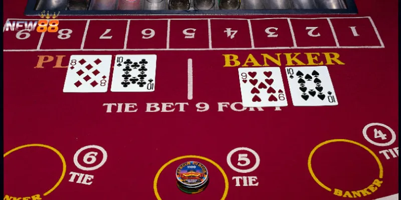 Các loại cược trong Baccarat cùng và tỷ lệ trả
