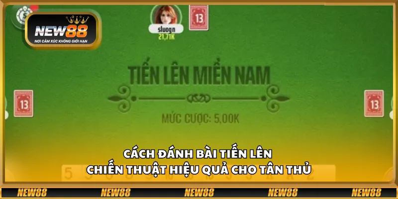 Cách đánh bài tiến lên - Chiến thuật hiệu quả cho tân thủ