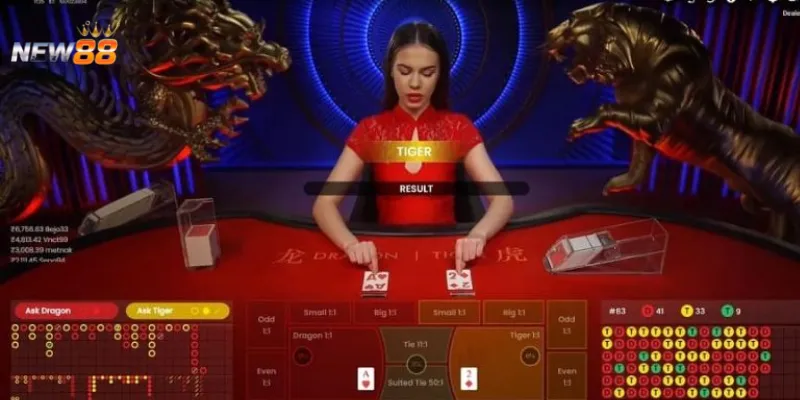 Tìm hiểu các loại cược thông dụng trong Rồng Hổ