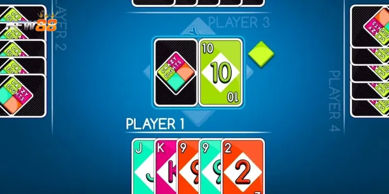 Làm rõ giá trị và tác dụng của lá bài trong Crazy Eight