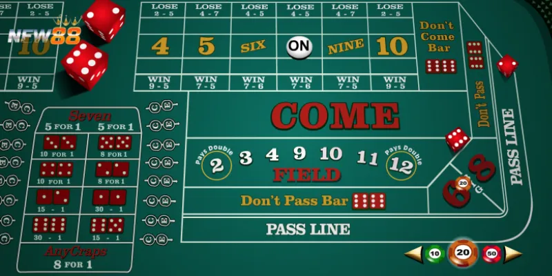 Mẹo chơi Craps cho người mới bắt đầu là gì?