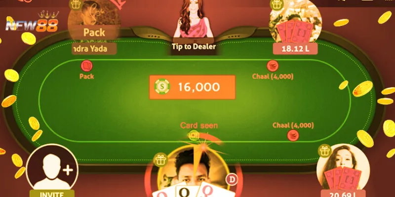 Các loại cược cùng tỷ lệ thưởng cụ thể của Teen Patti