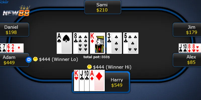 Hướng dẫn chọn bài khởi đầu có lợi trong poker Omaha