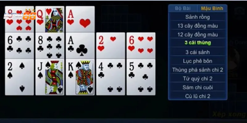 Mẹo xếp bài Mậu Binh chuẩn để nâng cao tỷ lệ thắng